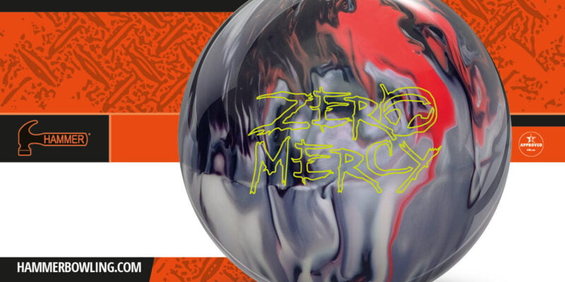 Hammer Zero Mercy Hybrid bowling ball banner