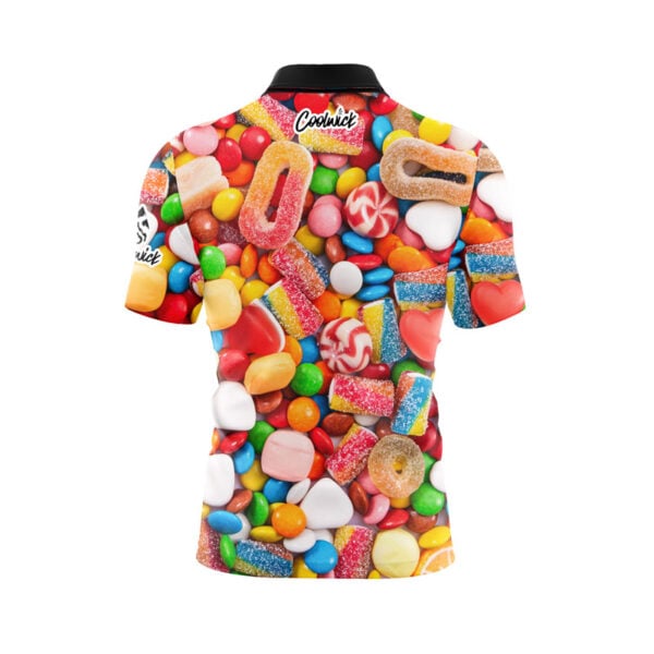 I Want Candy Fast Track CoolWick Bowling Jersey - Image 2