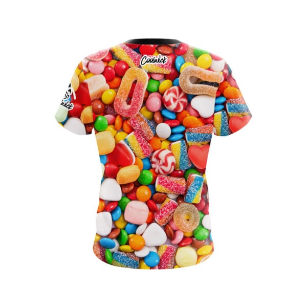 I Want Candy Semi-Custom CoolWick Bowling Jersey - Image 2