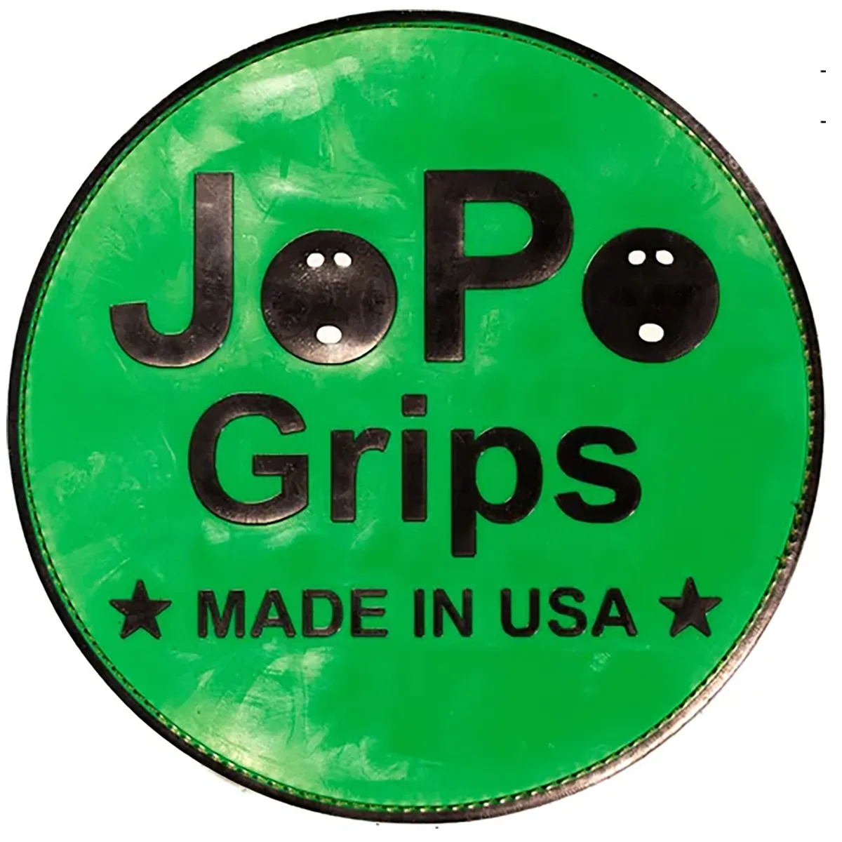 JoPo Grips Logo Rubber Shammy Green