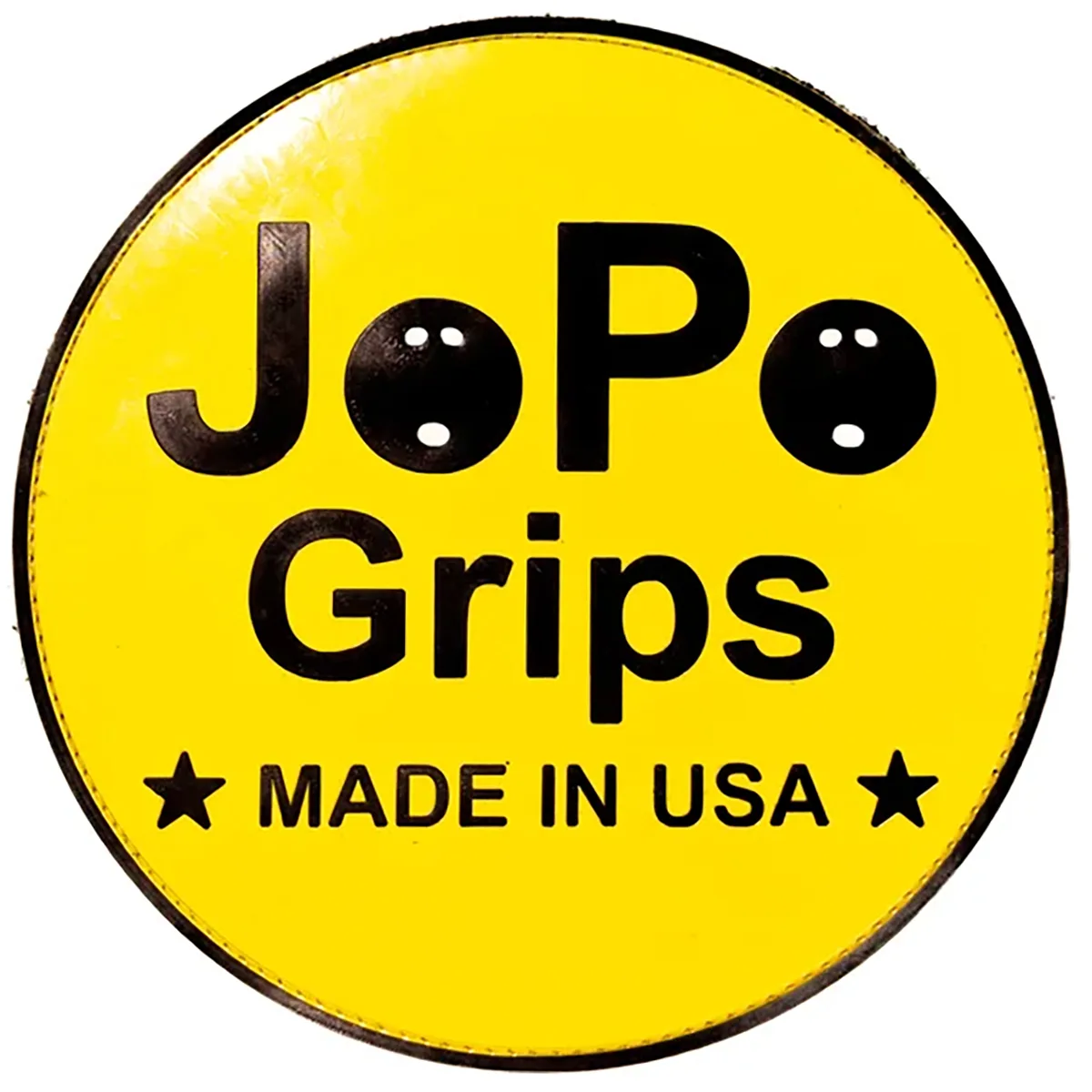 JoPo Grips Logo Rubber Shammy Yellow