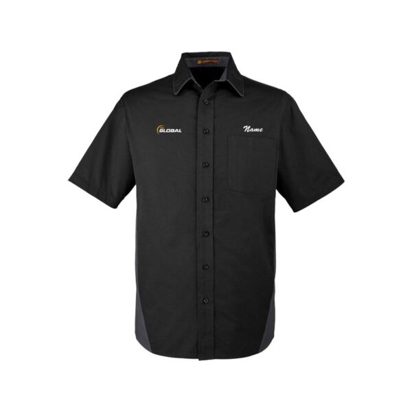 900 Global Men's Vintage Button Up Pocket Polo - Image 5