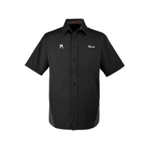 Belmo Men's Vintage Button Up Pocket Polo