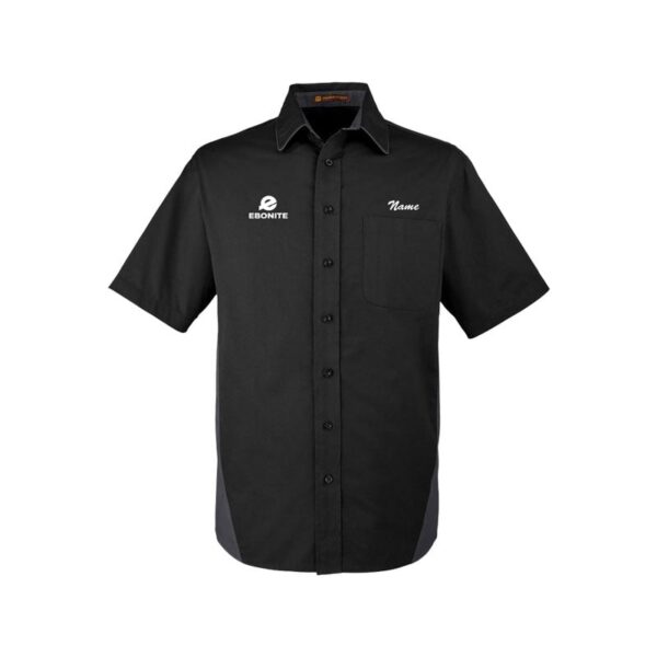 Ebonite Men's Vintage Button Up Pocket Polo - Image 5