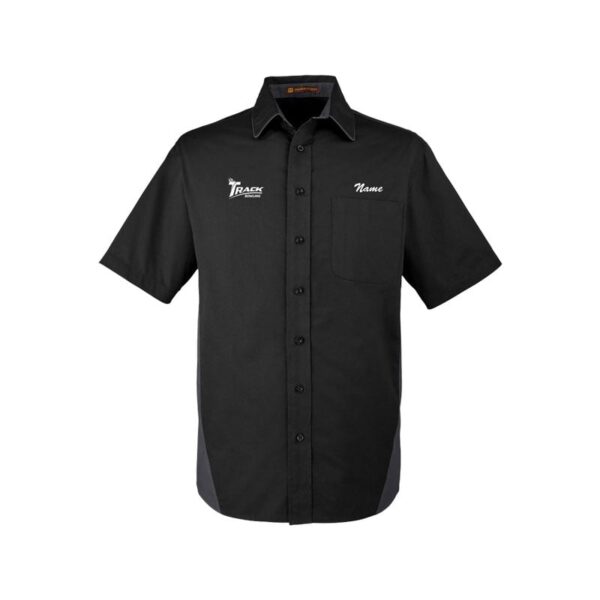 Track Men's Vintage Button Up Pocket Polo - Image 5