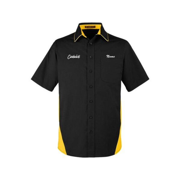 Coolwick Men's Vintage Button Up Pocket Polo - Image 4