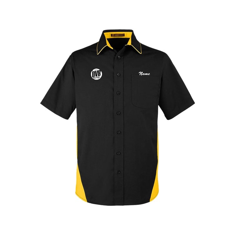 DV8 Men's Vintage Button Up Pocket Polo