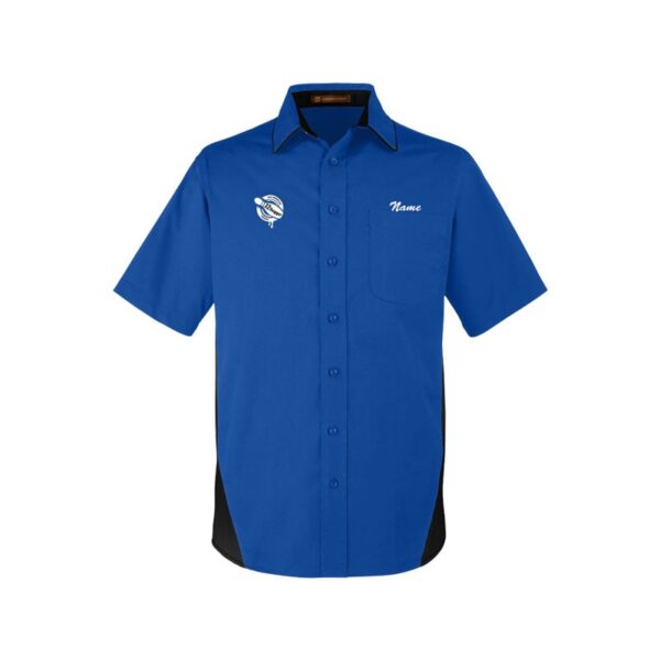12Bagger Men's Vintage Button Up Pocket Polo - Image 3