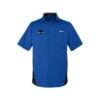 Brunswick Men's Vintage Button Up Pocket Polo - Image 2