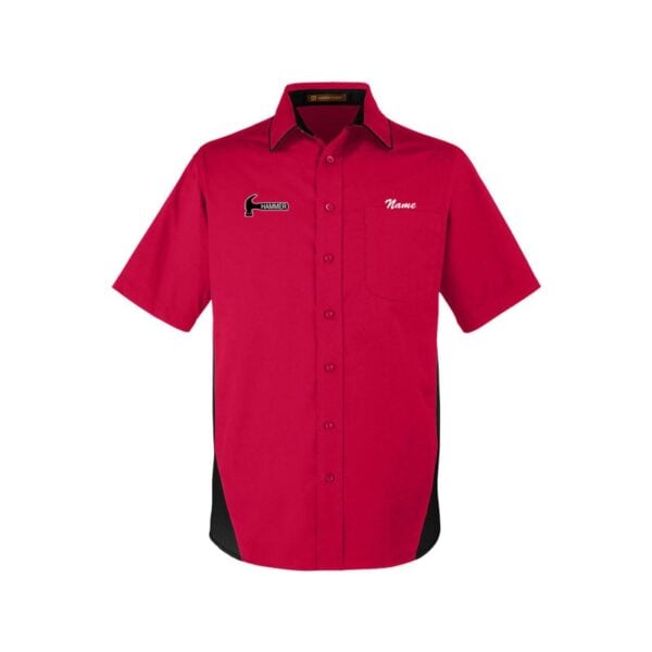 Hammer Men's Vintage Button Up Pocket Polo - Image 2