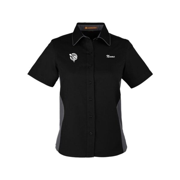 12Bagger Women's Vintage Button Up Polo - Image 5