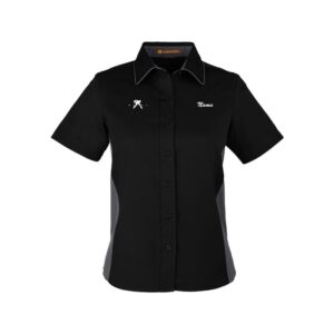 Belmo Women's Vintage Button Up Polo