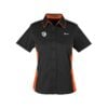 12Bagger Women's Vintage Button Up Polo