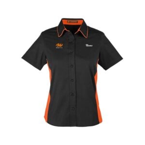 Motiv Women's Vintage Button Up Polo