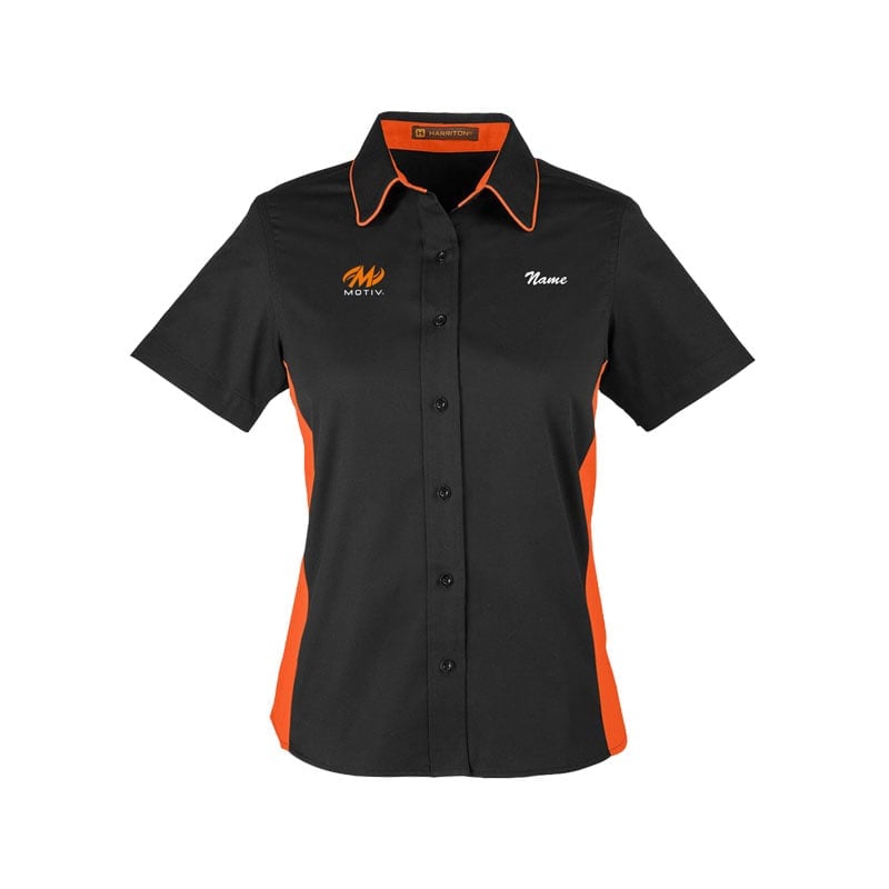 Motiv Women's Vintage Button Up Polo