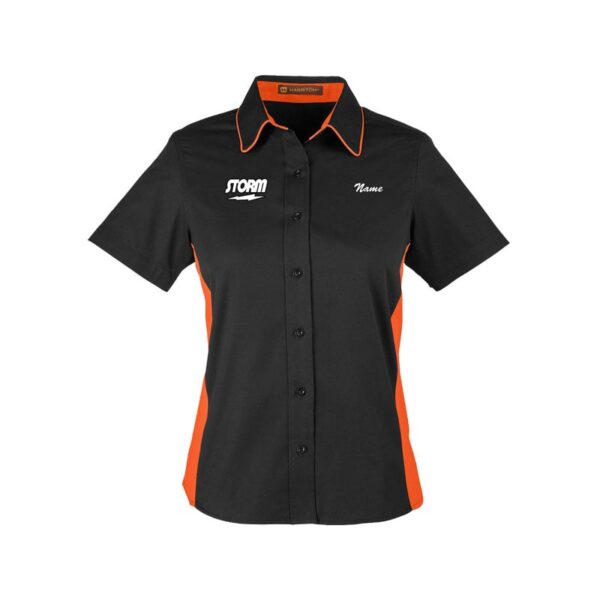 Storm Women's Vintage Button Up Polo - Image 4