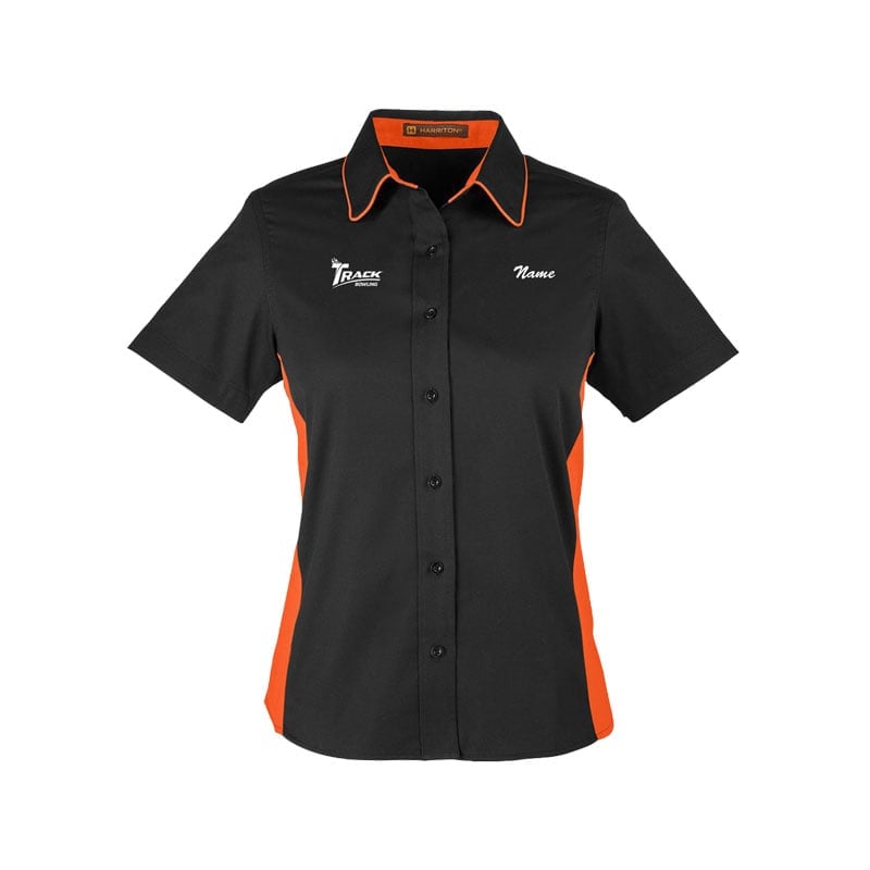 Track Women's Vintage Button Up Polo