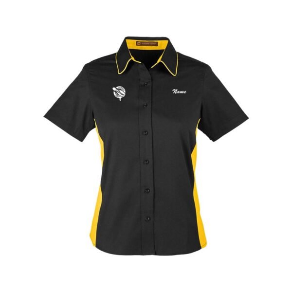 12Bagger Women's Vintage Button Up Polo - Image 4