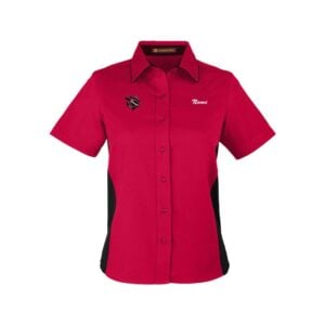Alternative view of 12Bagger Women's Vintage Button Up Polo