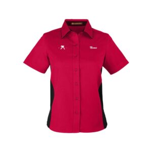 Alternative view of Belmo Women's Vintage Button Up Polo