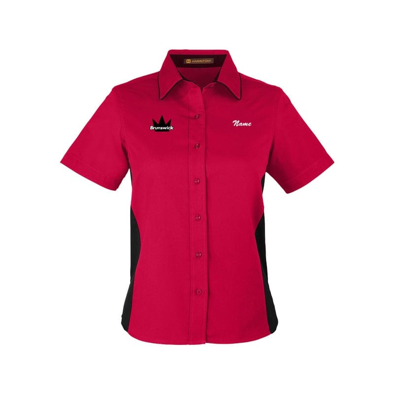 Brunswick Women's Vintage Button Up Polo