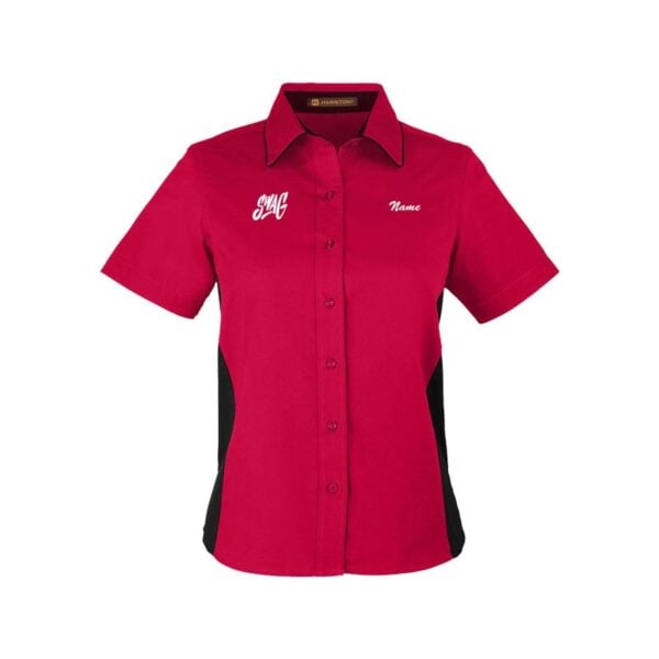 Swag Women's Vintage Button Up Polo - Image 2