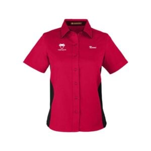 Alternative view of Motiv Venom Women's Vintage Button Up Polo