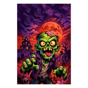Plain Moonlight Mayhem Bowling Towel