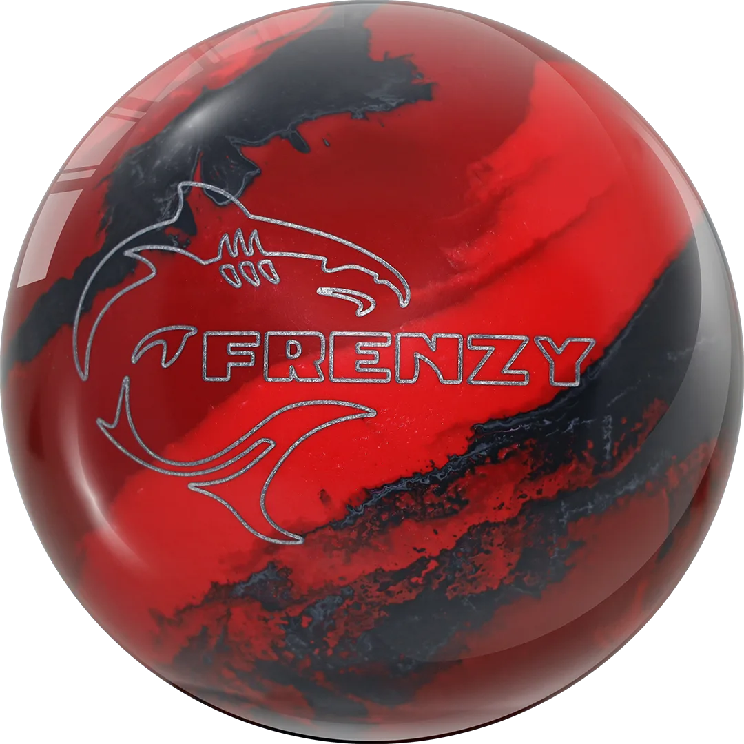 Motiv Frenzy Red Black Pearl Bowling Ball