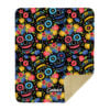CoolWick Muertos Sherpa Lined Throw Blanket - Image 2