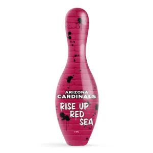 OTB NFL Arizona Cardinals Graffiti Wall Bowling Pin back view