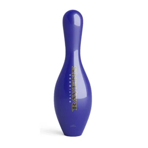 OTB NFL Baltimore Ravens Team Logo Bowling Pin back view