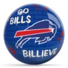 OTB NFL Buffalo Bills Graffiti Wall Bowling Ball front view