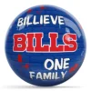 OTB NFL Buffalo Bills Graffiti Wall Bowling Ball back view
