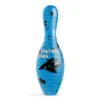 OTB NFL Carolina Panthers Graffiti Wall Bowling Pin front view