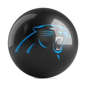 OTB NFL Carolina Panthers Team Logo Bowling Ball back view