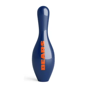 OTB NFL Chicago Bears Team Logo Bowling Pin front view
