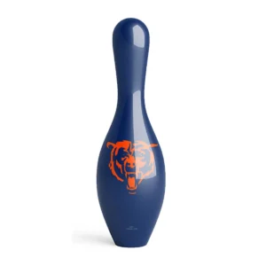 OTB NFL Chicago Bears Team Logo Bowling Pin back view
