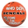 OTB NFL Cincinnati Bengals Graffiti Wall Bowling Ball back view
