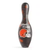 OTB NFL Cleveland Browns Graffiti Wall Bowling Pin front view