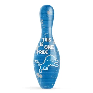 OTB NFL Detroit Lions Graffiti Wall Bowling Pin front view