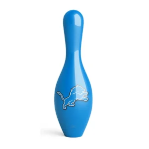 OTB NFL Detroit Lions Team Logo Bowling Pin front view