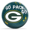OTB NFL Green Bay Packers Graffiti Wall Bowling Ball front view