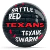 OTB NFL Houston Texans Graffiti Wall Bowling Ball back view