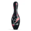 OTB NFL Houston Texans Graffiti Wall Bowling Pin front view