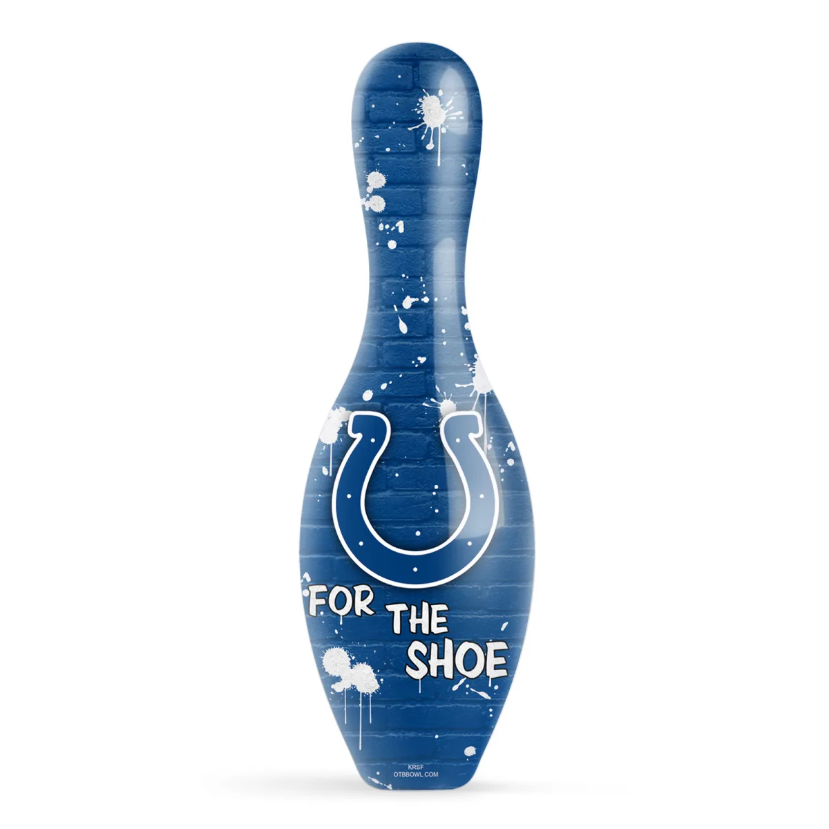 OTB NFL Indianapolis Colts Graffiti Wall Bowling Pin