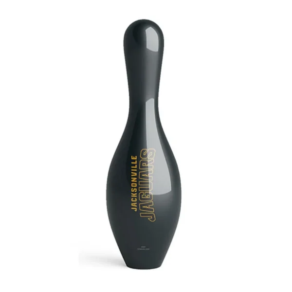 OTB NFL Jacksonville Jaguars Team Logo Bowling Pin back view
