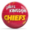 OTB NFL Kansas City Chiefs Graffiti Wall Bowling Ball back view