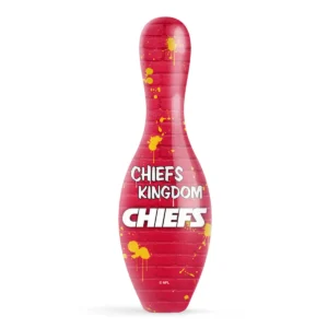 OTB NFL Kansas City Chiefs Graffiti Wall Bowling Pin back view
