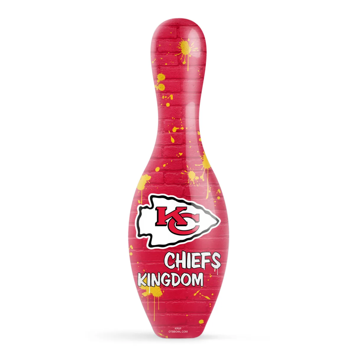 OTB NFL Kansas City Chiefs Graffiti Wall Bowling Pin